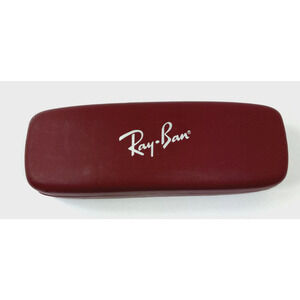 Ray Ban Glasses Case Hard Case Red